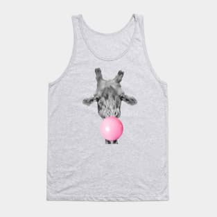 Giraffe bubble Tank Top